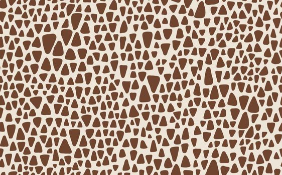 Abstract modern giraffe seamless pattern. Animals trendy background. Colorful decorative vector stock illustration for print, card, postcard, fabric, textile. Modern ornament of stylized skin.