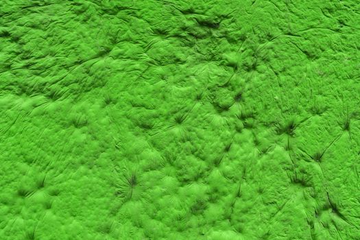green sculpturesque plaster with decorative indentation finish wall texture and background