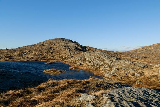 A hiking trip to Skaarlandskula, just over 400 metres obove sealevel. This is a nice hiking area for everybody, south of Stavanger, Norway