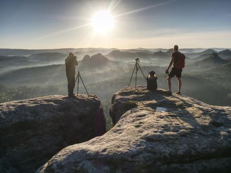 Nature photographers with experience in nature on the trail with tripod and backpack. Popular place for workshops and sharing ideas