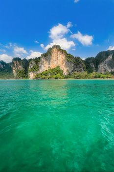 Tonsai Beach at Railay near Ao Nang ,Krabi Thailand.