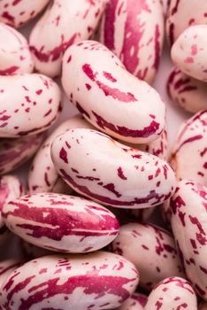 Pinto beans in a closeup