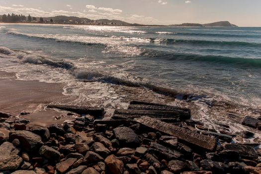 Photograph of the Pacific Ocean at Terrigal Beach on the Central Coast in New South Wales in Australia