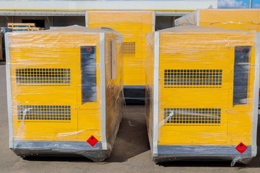 Diesel generator for general construction works and emergency services.