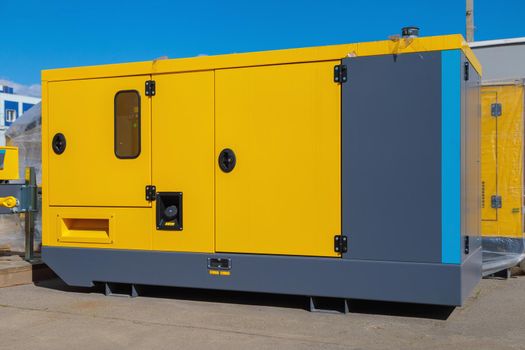 Diesel generator for general construction works and emergency services.