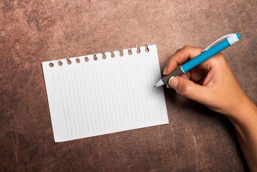 Writing Notes And Important Ideas Brainstorming New Designs