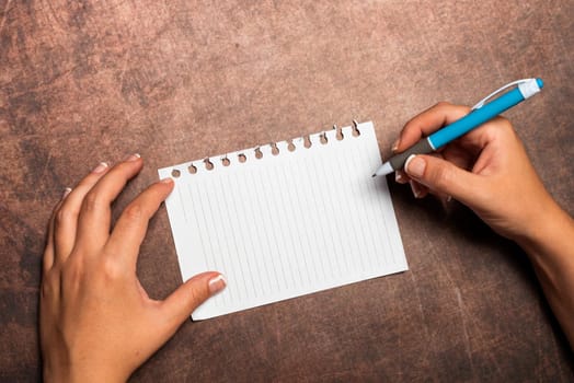 Writing Notes And Important Ideas Brainstorming New Designs