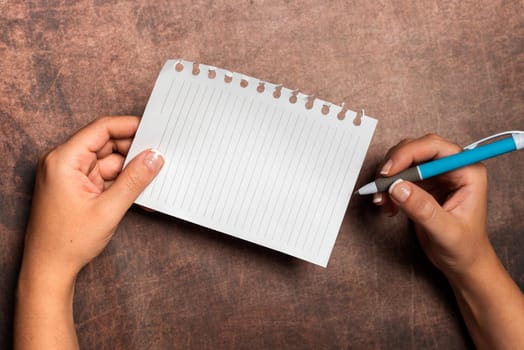 Writing Notes And Important Ideas Brainstorming New Designs