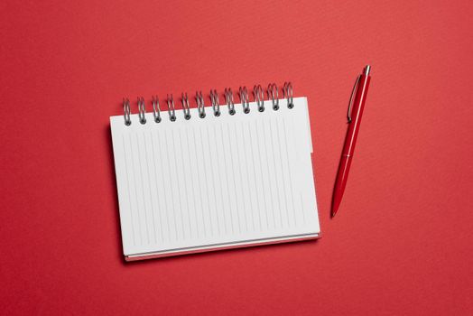 Writing New Ideas Telling Message And Informations Taking Important Notes
