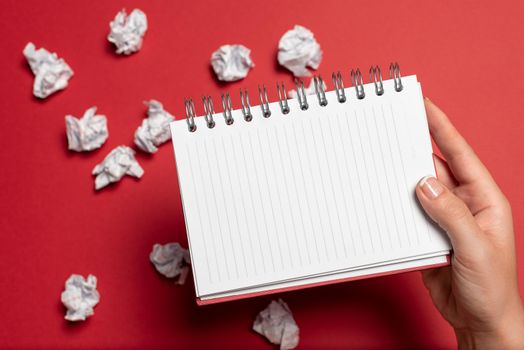Drawing Creative Designs Taking Important Notes Planning New Ideas