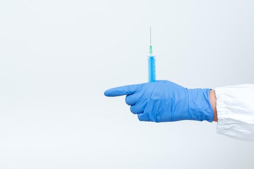Preparing Medical Vaccine Presenting New Medicine Formulation