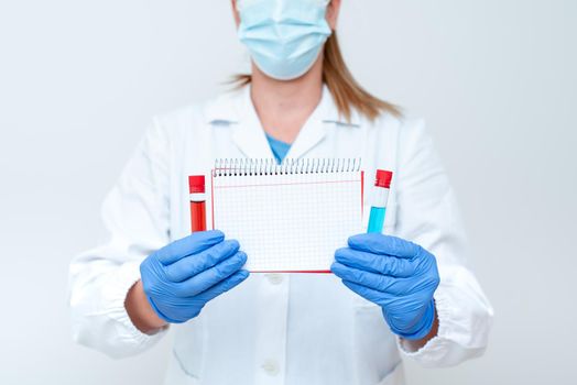 Testing Medicine And Vaccine For Virus Infection Laboratory Trial Tests