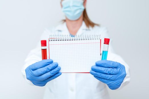 Testing Medicine And Vaccine For Virus Infection Laboratory Trial Tests