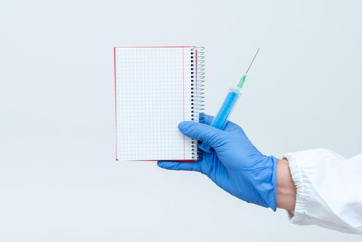 Preparing Medical Vaccine Presenting New Medicine Formulation