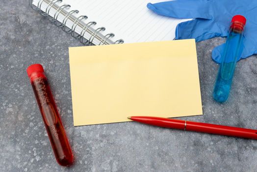 Writing Prescription Medicine Laboratory Testing And Analyzing Ifections