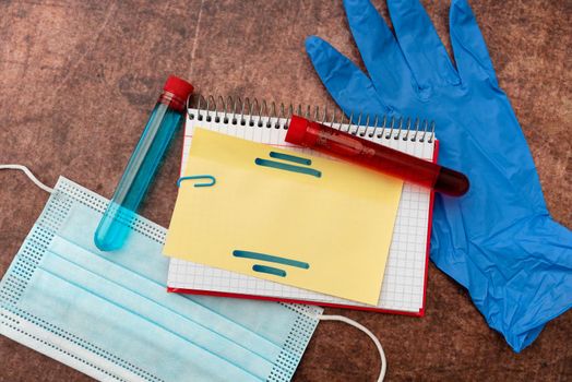 Writing Prescription Medicine Laboratory Testing And Analyzing Infections