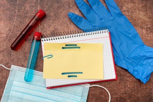 Writing Prescription Medicine Laboratory Testing And Analyzing Infections