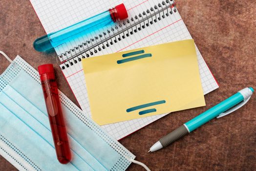 Writing Prescription Medicine Laboratory Testing And Analyzing Infections