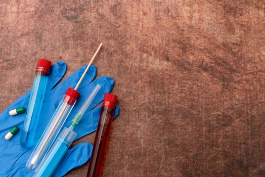 Writing Prescription Medicine Laboratory Testing And Analyzing Infections