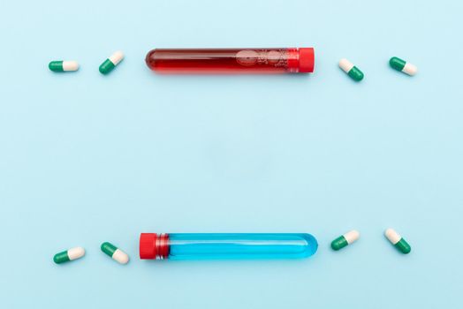 Prescribed Medicine Vitamines And Minerals Pills And Medical Supplies