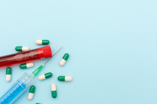 Prescribed Medicine Vitamines And Minerals Pills And Medical Supplies