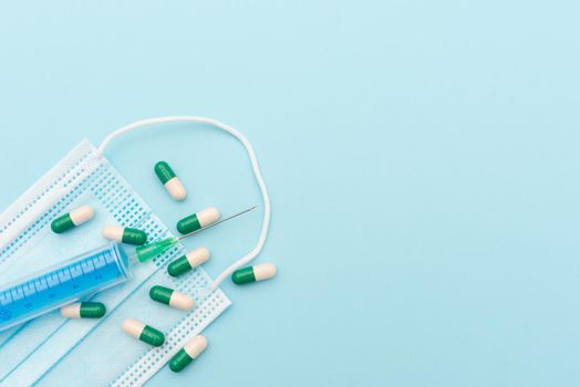 Prescribed Medicine Vitamines And Minerals Pills And Medical Supplies