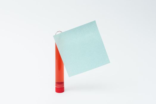 Writing Important Medical Notes Laboratory Testing Of New Infections