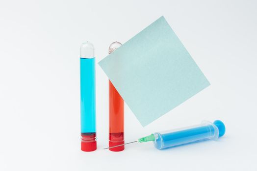Writing Important Medical Notes Laboratory Testing Of New Infections