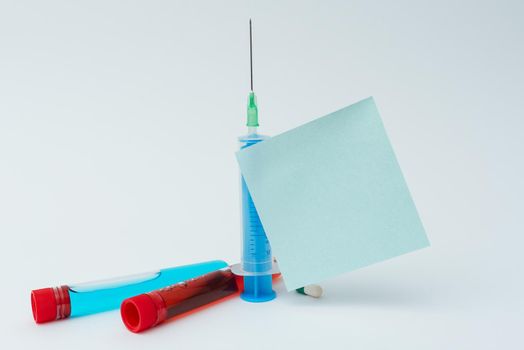 Writing Important Medical Notes Laboratory Testing Of New Infections