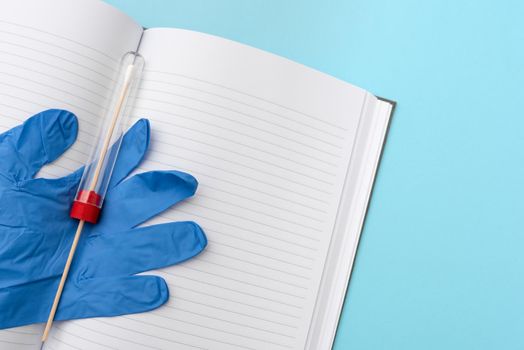 Writing Important Medical Notes Laboratory Testing Of New Virus Medicine