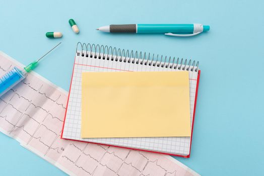 Reading Graph And Writing Important Medical Notes Test Result Analysis