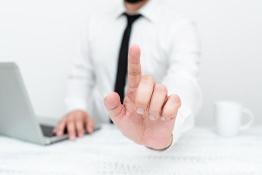 Remote Office Work Online Presenting Business Plan And Designs