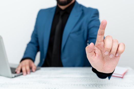 Remote Office Work Online Presenting Business Plans Designs