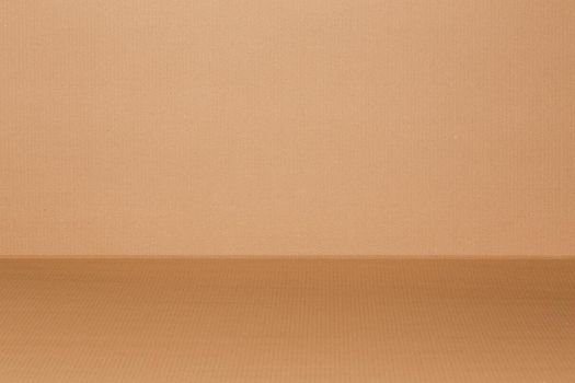 new clean corrugated cardboard texture and background.