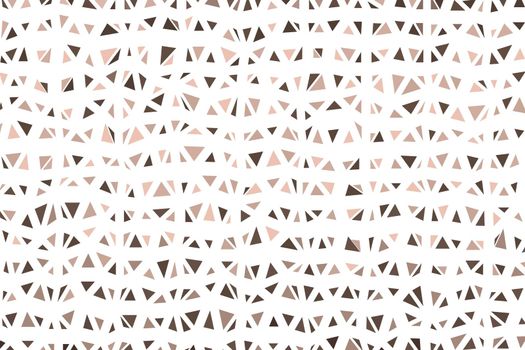 Polygonal beige mosaic background. Abstract low poly vector illustration. Triangular pattern in halftone style. Template geometric business design with triangle for poster, banner, card, flyer.