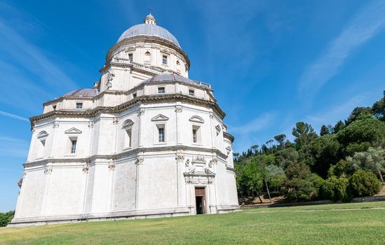 todi church of Santa Maria della consolazione outside the town walls