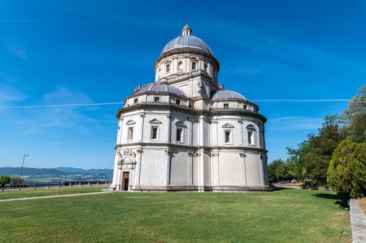 todi church of Santa Maria della consolazione outside the town walls