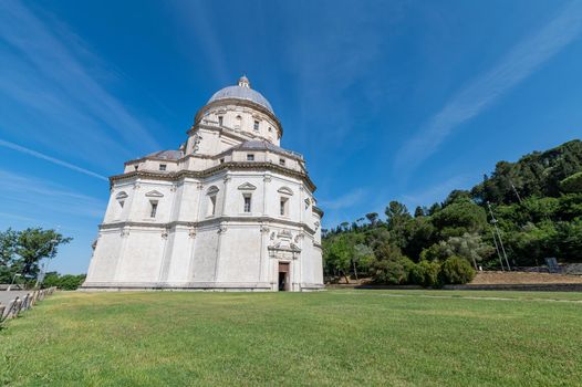 todi church of Santa Maria della consolazione outside the town walls