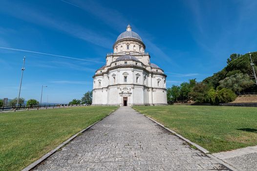 todi church of Santa Maria della consolazione outside the town walls