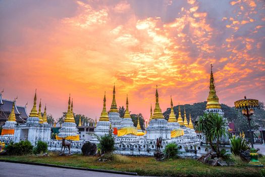 Wat Phra Chedi Sao Lang or Twenty pagodas temple is a Buddhist temple in Lampang province, Thailand