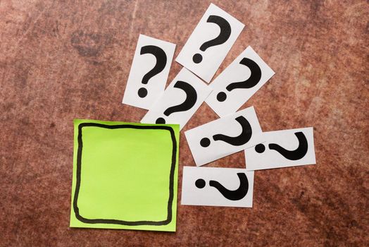 Writing Inquiries And Thinking Of New Ideas, Breaking Confusion And Mystery