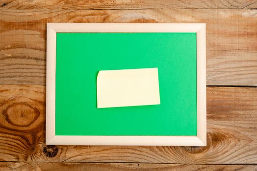 Display of Different Color Sticker Notes Arranged On Flat Lay Background