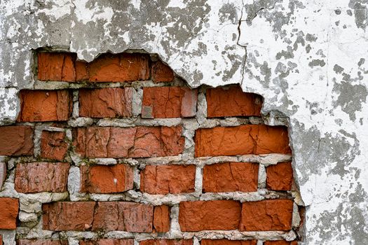 Red brick is a unique texture background.