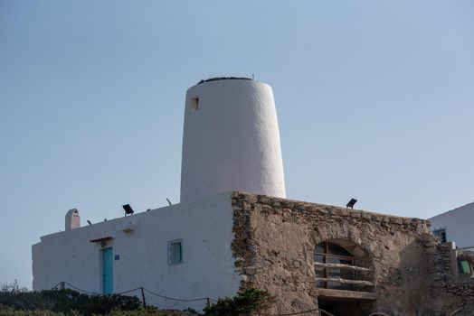 Molino de Sal on Illetes Beach in Formentera in Spain in times of Covid19.