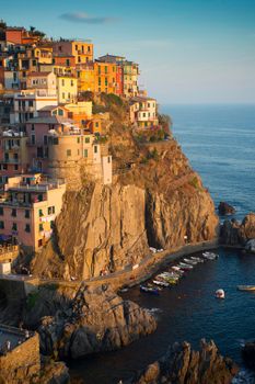 The Cinque Terre, Manarola, a World Heritage Site, Italy