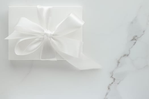 Romantic celebration, lifestyle and holiday present concept - Luxury wedding gifts on marble