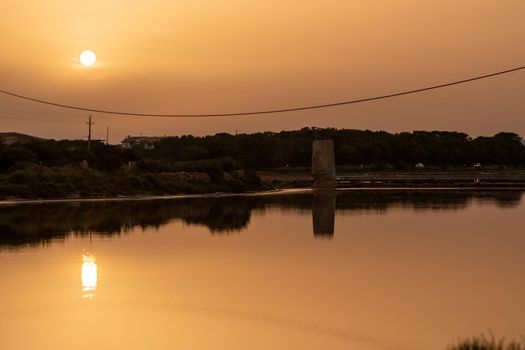 Ses Salines Natural Park in Formentera, Spain in Times of covid19.