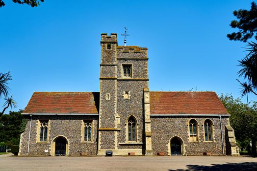 The 19th Century chapel was designed and guilt by George Gilbert Scott in the late gothic style.