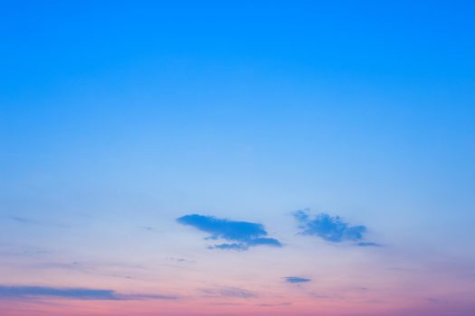 blue dramatic sunset sky texture background.