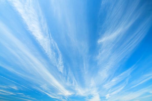 blue sky background texture with white clouds.